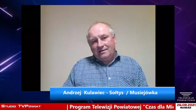 Czas dla Mieszkańca - Andrzej Kulawiec / Sołtys Musiejówka