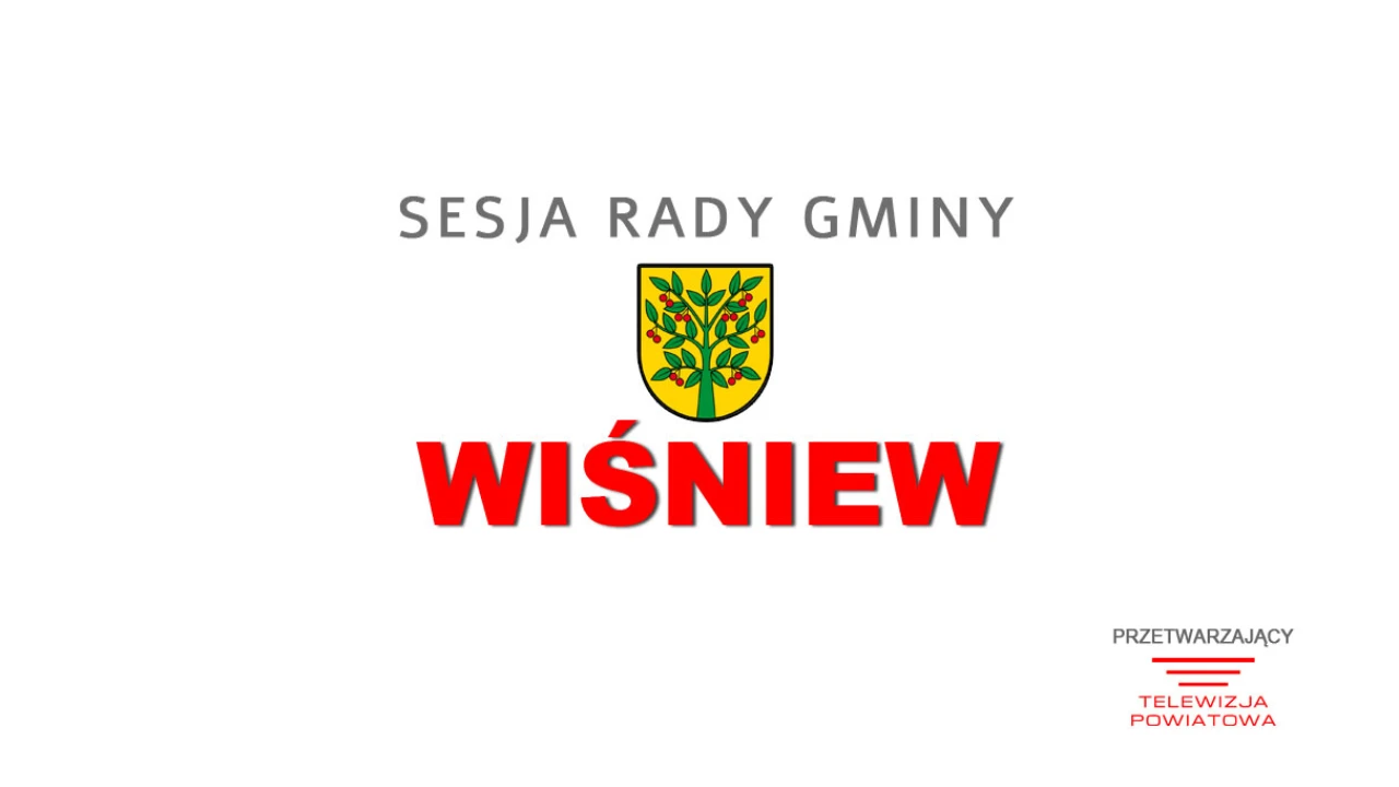Sesja Rady Gminy Wiśniew - 28.01.2026 godz. 15:00
