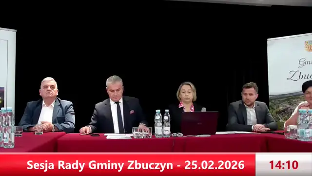Sesja Rady Gminy Zbuczyn on 25-Feb-26-13:00:51
