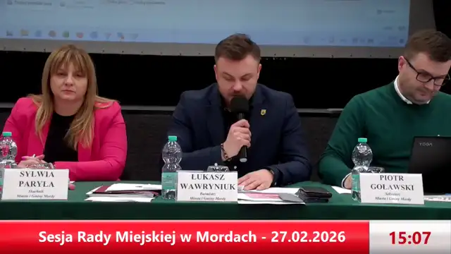 Sesja Rady Miejskiej w Mordach on 27-Feb-26-13:57:49