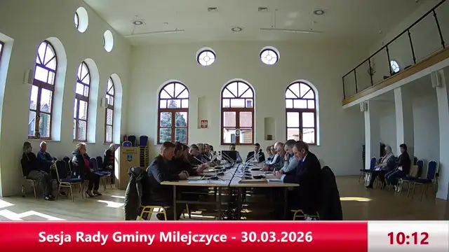 Sesja Rady Gminy Milejczyce  on 30-Mar-26-08:02:05