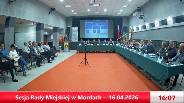 Sesja Rady Miejskiej w Mordach on 16-Apr-26-13:57:40