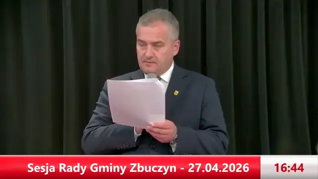 Sesja Rady Gminy Zbuczyn on 27-Apr-26-14:34:13
