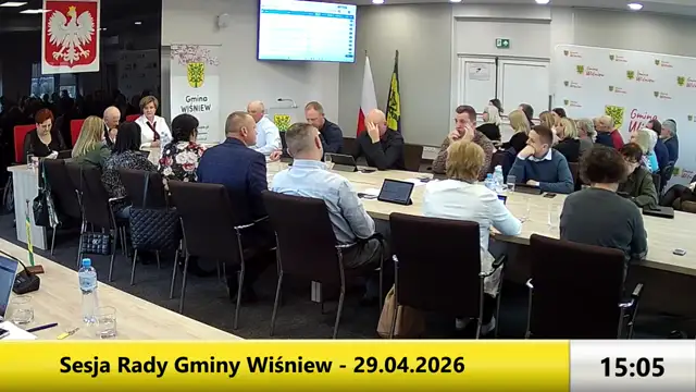 Sesja Rady Gminy Wiśniew on 29-Apr-26-12:55:08