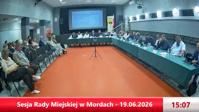 Sesja Rady Miejskiej w Mordach on 19-Jun-26-12:57:41