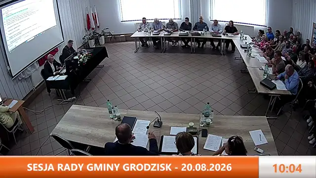 Sesja Rady Gminy Grodzisk on 20-Aug-26-07:54:58