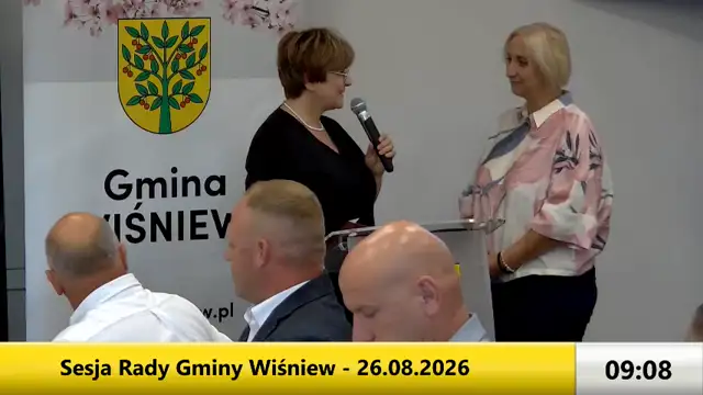 Sesja Rady Gminy Wiśniew on 26-Aug-26-06:58:55
