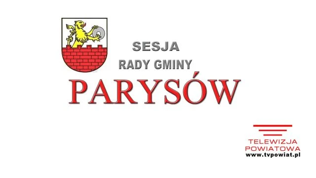 Sesja Rady Gminy Parysów -27.08.2026
