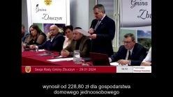 Sesja Rady Gminy Zbuczyn– 29.01.2024 / NAPISY