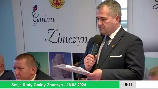 Sesja Rady Gminy Zbuczyn– 26.03.2024