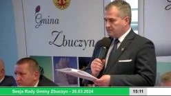 Sesja Rady Gminy Zbuczyn– 26.03.2024