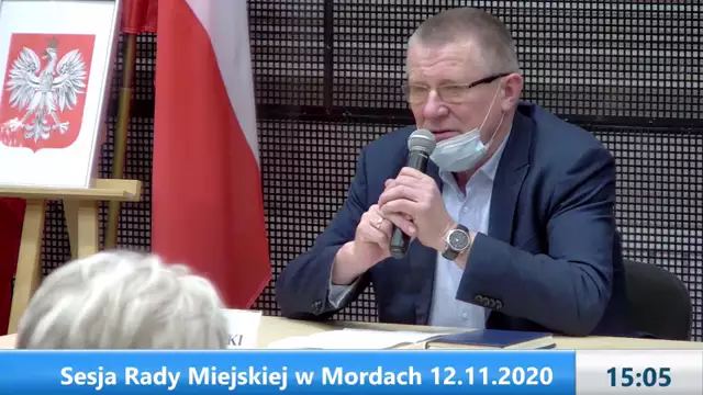 Sesja Rady Miejskiej w Mordach -12.11.2020