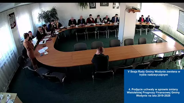 Sesja Rady Gminy Wodynie - 22.02.2019