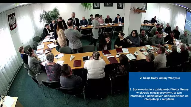 Sesja Rady Gminy Wodynie - 15.03.2019