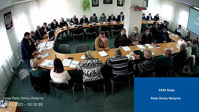 Sesja Rady Gminy Wodynie -  26.11.2021