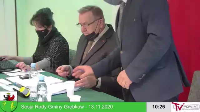 Sesja Rady Gminy Grębków - 13.11.2020