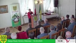 Sesja Rady Gminy Wiśniew - 18.09.2020