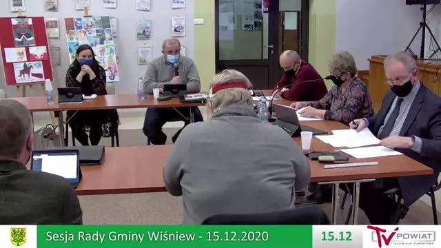 Sesja Rady Gminy Wiśniew – 15.12.2020