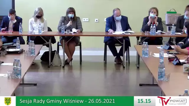 Sesja Rady Gminy Wiśniew - 26.05.2021