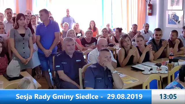 Sesja Rady Gminy Siedlce – 29.08.2019