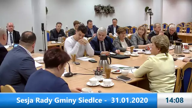 Sesja Rady Gminy Siedlce – 31.01.2020