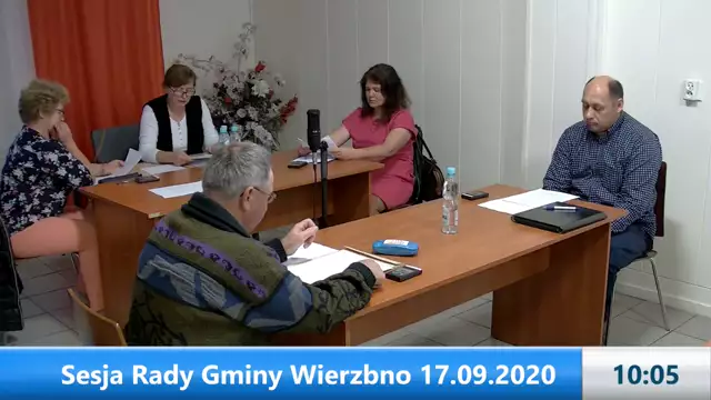 Sesja Rady Gminy Wierzbno - 17.09.2020