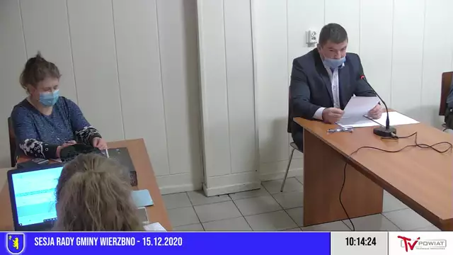 Sesja Rady Gminy Wierzbno - 15.12.2020