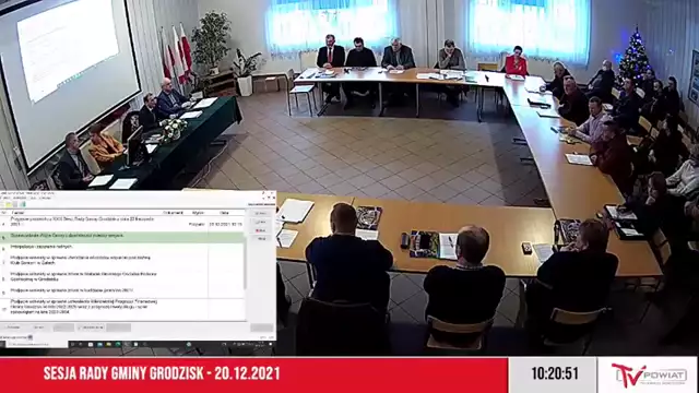 Sesja Rady Gminy Grodzisk – 20.12.2021