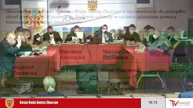 Sesja Rady Gminy Zbuczyn– 27.01.2022