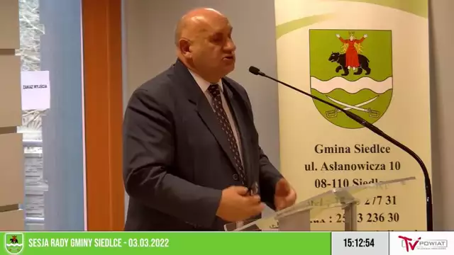 Sesja Rady Gminy Siedlce – 03.03.2022