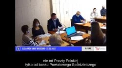 Sesja Rady Gminy Wierzbno – 25.02.2022-NAPISY