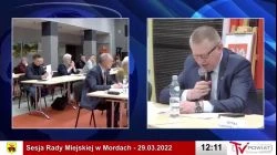 Sesja Rady Miejskiej w Mordach – 29.03.2022