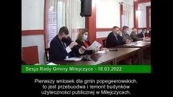 Sesja Rady Gminy Milejczyce – 18.03.2022-NAPISY