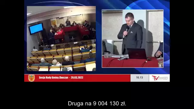 Sesja Rady Gminy Zbuczyn – 29.03.2022-NAPISY