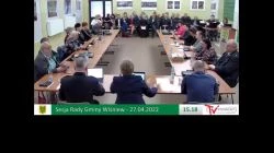 Sesja Rady Gminy Wiśniew – 27.04.2022-NAPISY