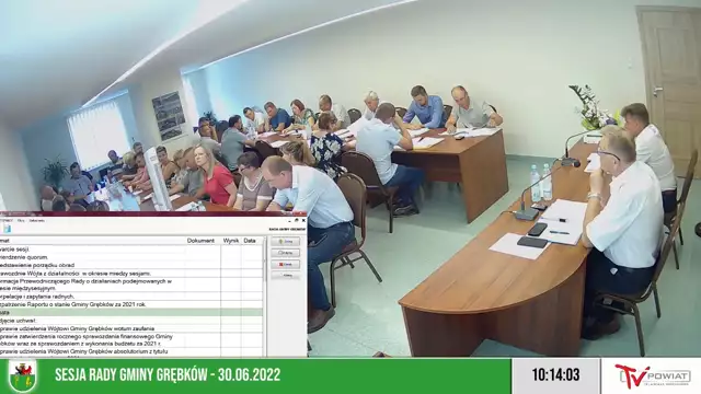Sesja Rady Gminy Grębków – 30.06.2022