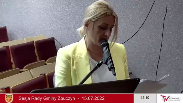 Sesja Rady Gminy Zbuczyn – 15.07.2022