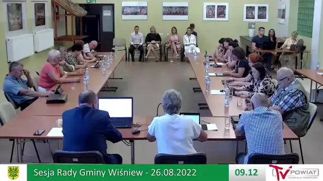 Sesja Rady Gminy Wiśniew – 26.08.2022