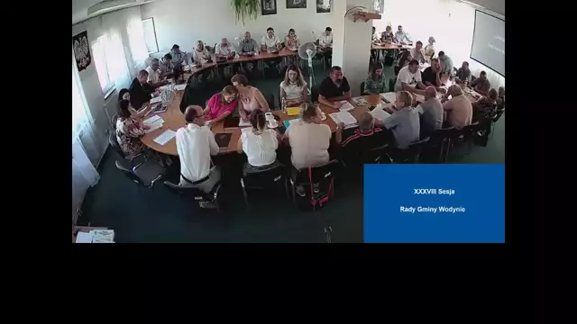 Sesja Rady Gminy Wodynie – 26.08.2022 / NAPISY