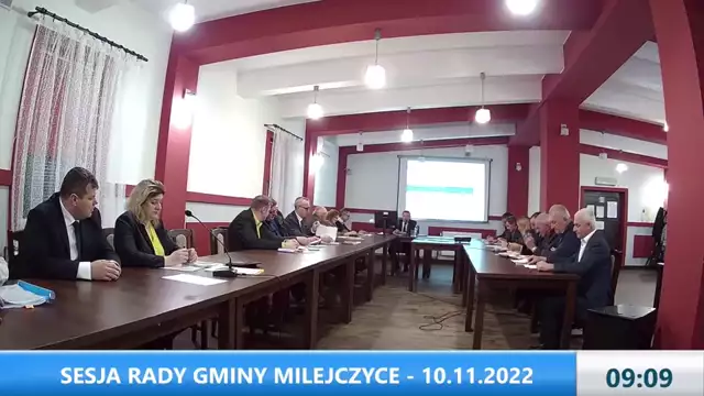 Sesja Rady Gminy Milejczyce – 10.11.2022