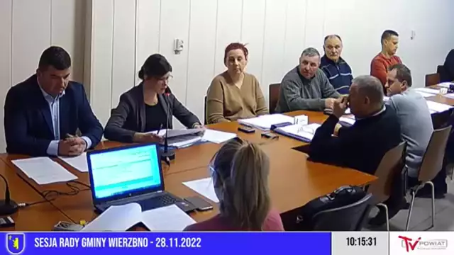 Sesja Rady Gminy Wierzbno – 28.11.2022