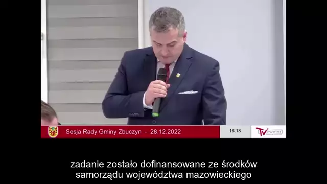 Sesja Rady Gminy Zbuczyn – 28.12.2022 / NAPISY