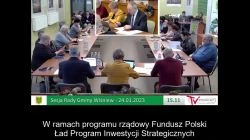 Sesja Rady Gminy Wiśniew – 24.01.2023 / NAPISY