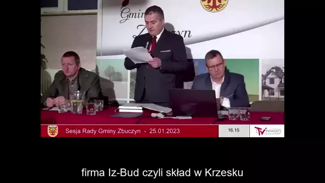 Sesja Rady Gminy Zbuczyn – 25.01.2023 / NAPISY