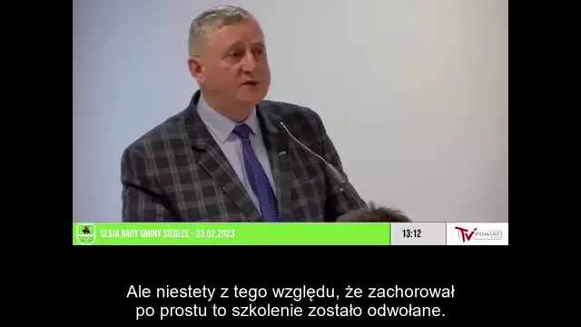 Sesja Rady Gminy Siedlce – 23.02.2023 / NAPISY