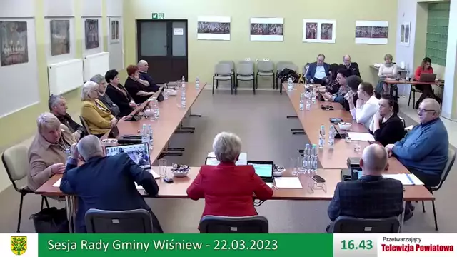 Sesja Rady Gminy Wiśniew – 22.03.2023
