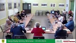 Sesja Rady Gminy Wiśniew – 22.03.2023