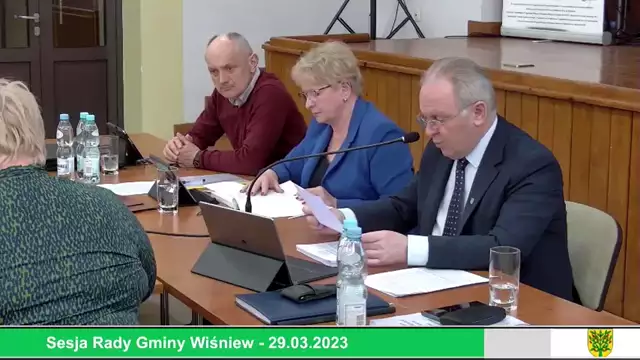 Sesja Rady Gminy Wiśniew – 29.03.2023