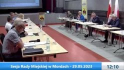 Sesja Rady Miejskiej w Mordach – 29.05.2023