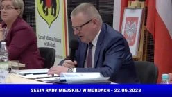 Sesja Rady Miejskiej w Mordach – 22.06.2023